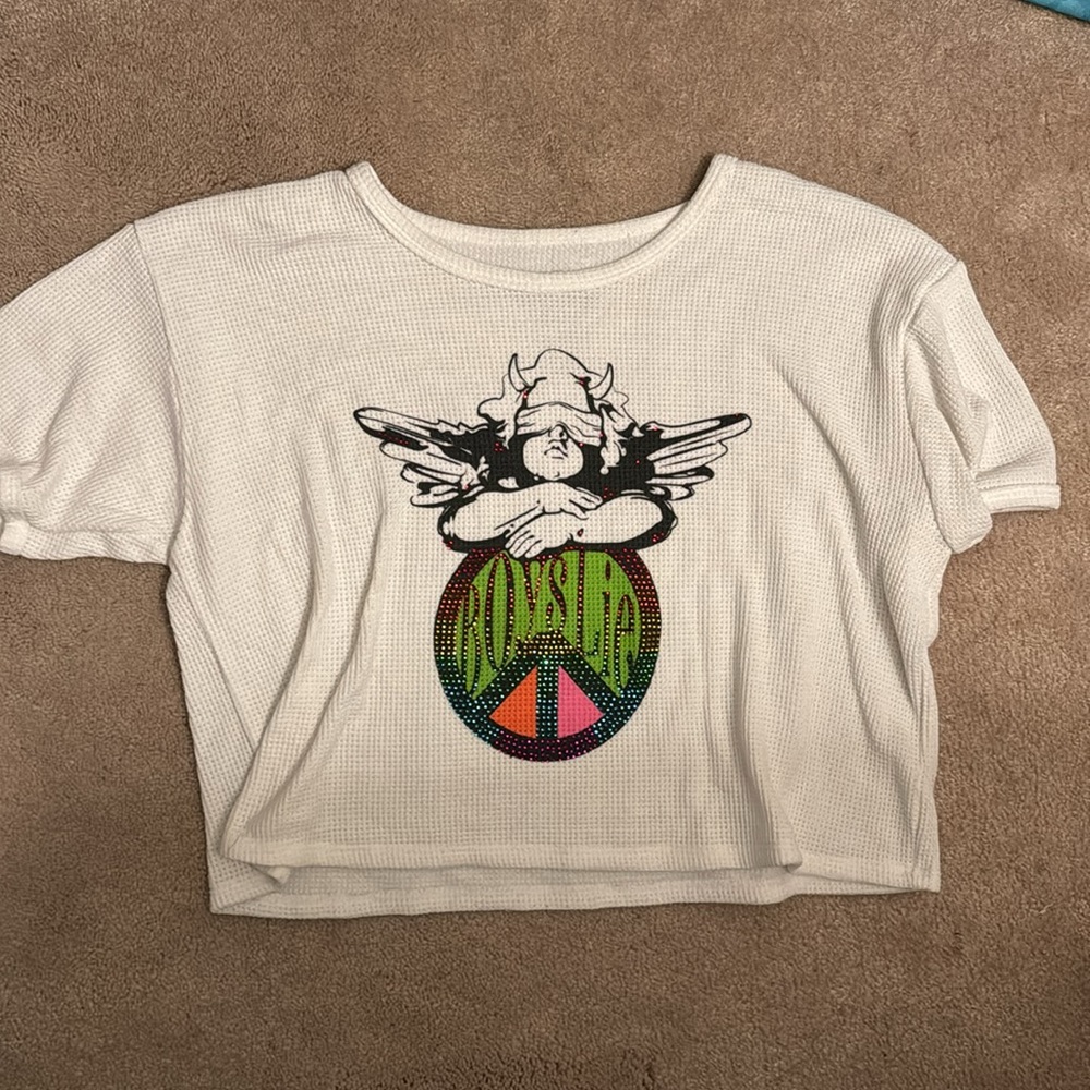 Boys Lie White Graphic Short Sleeve Tee